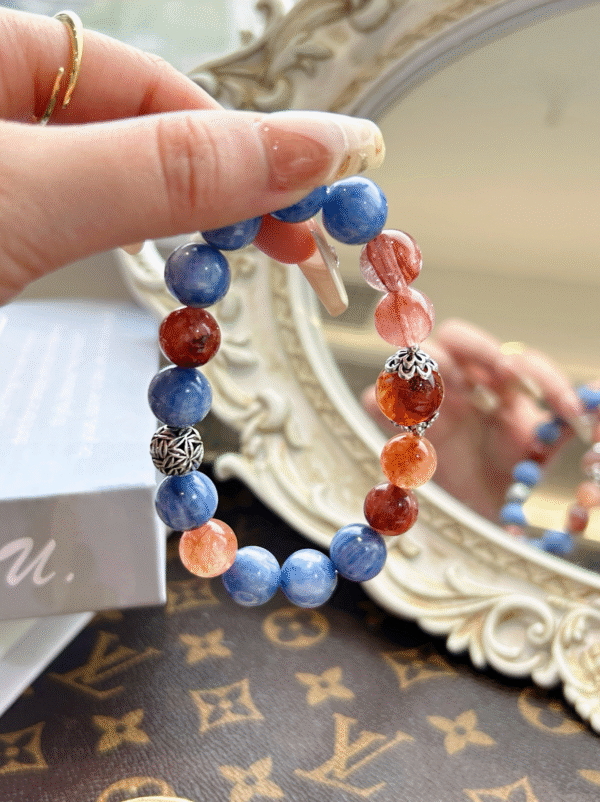 Red Phantom Kyanite Bracelet – Energy Balance